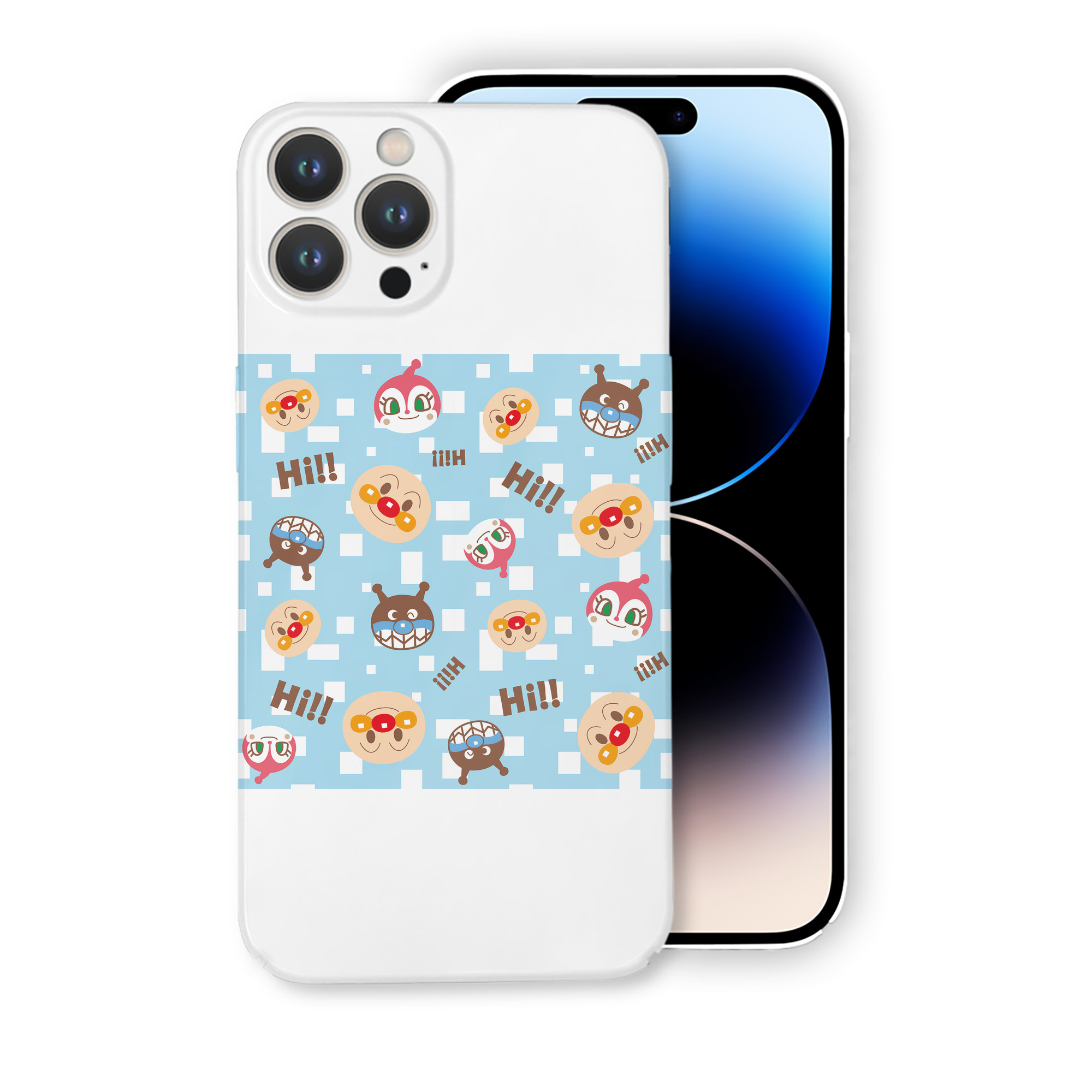 （画像用） アンパンマン Anpanman 【iPhone 14シリーズ対応】ハードケース